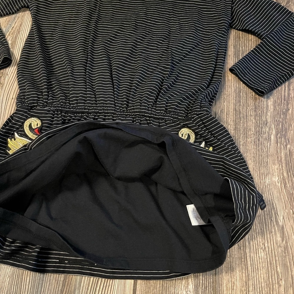 Little Marc Jacobs Swan Striped Dress - Picture 8 of 8